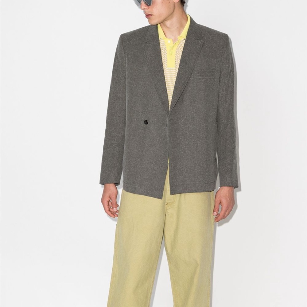 Jacquemus Linen blend blazer jacket